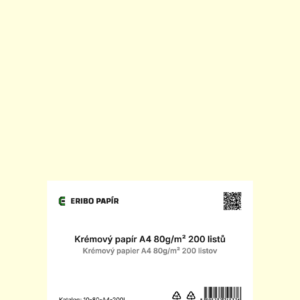 Krémový papír A4 200 ks