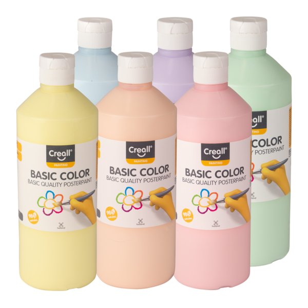 Temperové barvy Pastel 6 x 500 ml