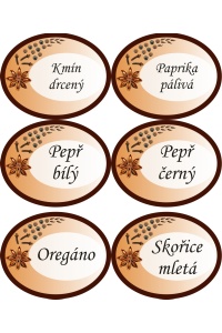 Samolepky na kořenky badyán