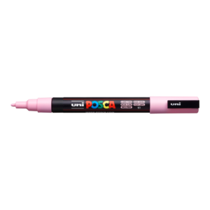 Popisovač PC-3M světle růžový