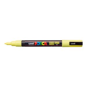Popisovač PC-3M pastelově žlutý