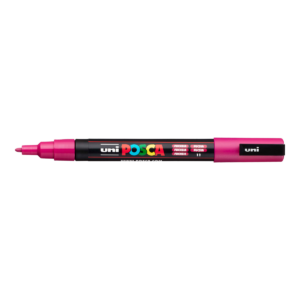 Popisovač PC-3M fuchsiový