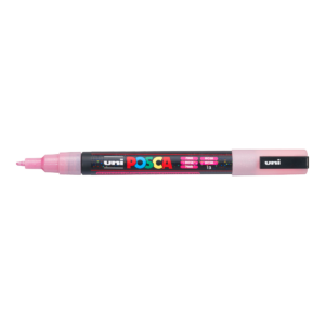 Popisovač PC-3ML třpytivě růžový