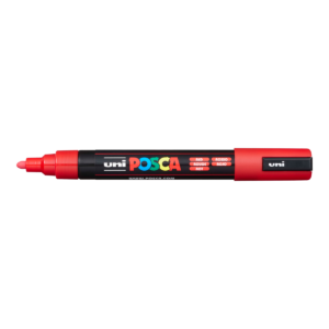 Popisovač PC-5M červený