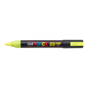 Popisovač PC-5M fluo žlutý