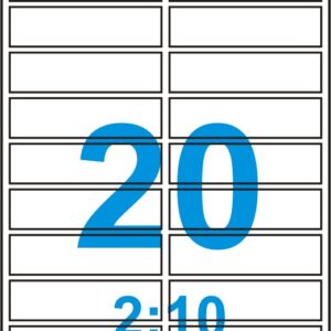 Etikety 48 x 11